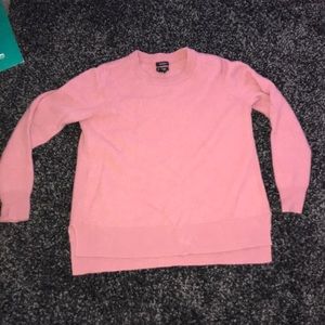 side cut cashmere sweater